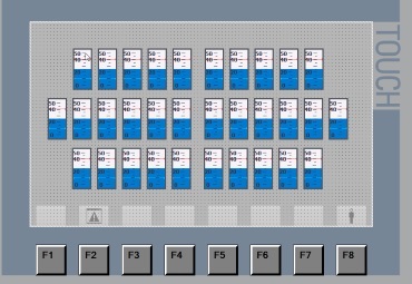 Elektroforetikus (KTL) cella figyelő